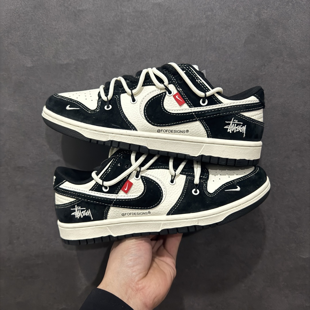 图片[9]-【定制版】Nike SB Dunk Low x Stussy 白黑小钩双钩绑带n纯原大厂出品 极力推荐n原装头层材料 独家版型蒸餾加工n帶來的是更好的视觉和脚感体验n大厂纯原品质出货 清洁度 电绣工艺皮料切割干净无任何毛边 细节完美 官方货号：YX5066 241 尺码：36 36.5 37.5 38 38.5 39 40 40.5 41 42 42.5 43 44 44.5 45  编码：HXS340360-莆田鞋批发中心