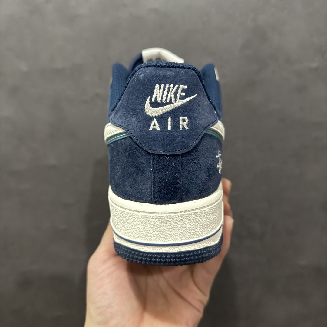 图片[4]-【定制版】Nike Air Force 1 Low 07 x Stussy 米蓝三小钩满天星n原楦头原纸板 打造纯正低帮空军版型 专注外贸渠道 全掌内置蜂窝气垫原盒配件 原厂中底钢印、拉帮完美官方货号：DM6868 055 Size：36 36.5 37.5 38 38.5 39 40 40.5 41 42 42.5 43 44 44.5 45 编码：HXS310320-莆田鞋批发中心