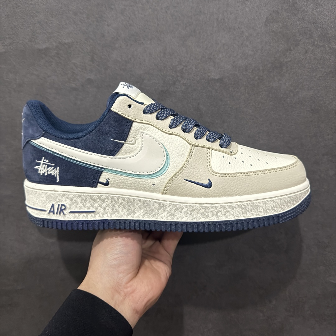 【定制版】Nike Air Force 1 Low 07 x Stussy 米蓝三小钩满天星n原楦头原纸板 打造纯正低帮空军版型 专注外贸渠道 全掌内置蜂窝气垫原盒配件 原厂中底钢印、拉帮完美官方货号：DM6868 055 Size：36 36.5 37.5 38 38.5 39 40 40.5 41 42 42.5 43 44 44.5 45 编码：HXS310320-莆田鞋批发中心