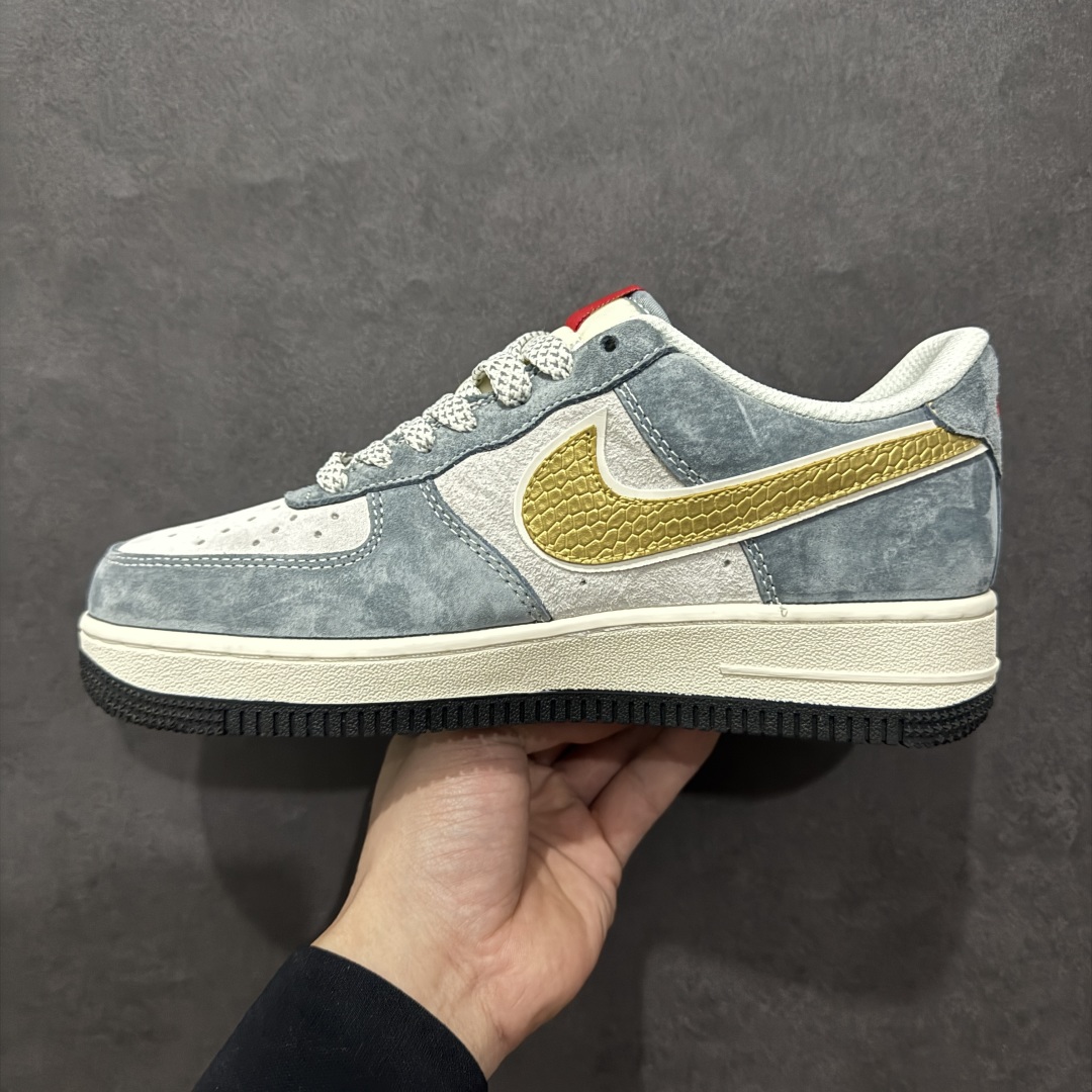 图片[2]-【定制版】Nk Air Force 1\’07 Low 蛇年限定 金蛇鳞 空军一号低帮休闲板鞋 XZ2025-688rn#原楦头原纸板 原装鞋盒 定制五金配件 内置全掌气垫 原厂鞋底 r 尺码：36 36.5 37.5 38 38.5 39 40 40.5 41 42 42.5 43 44 44.5 45  编码：HXS310320-莆田鞋批发中心