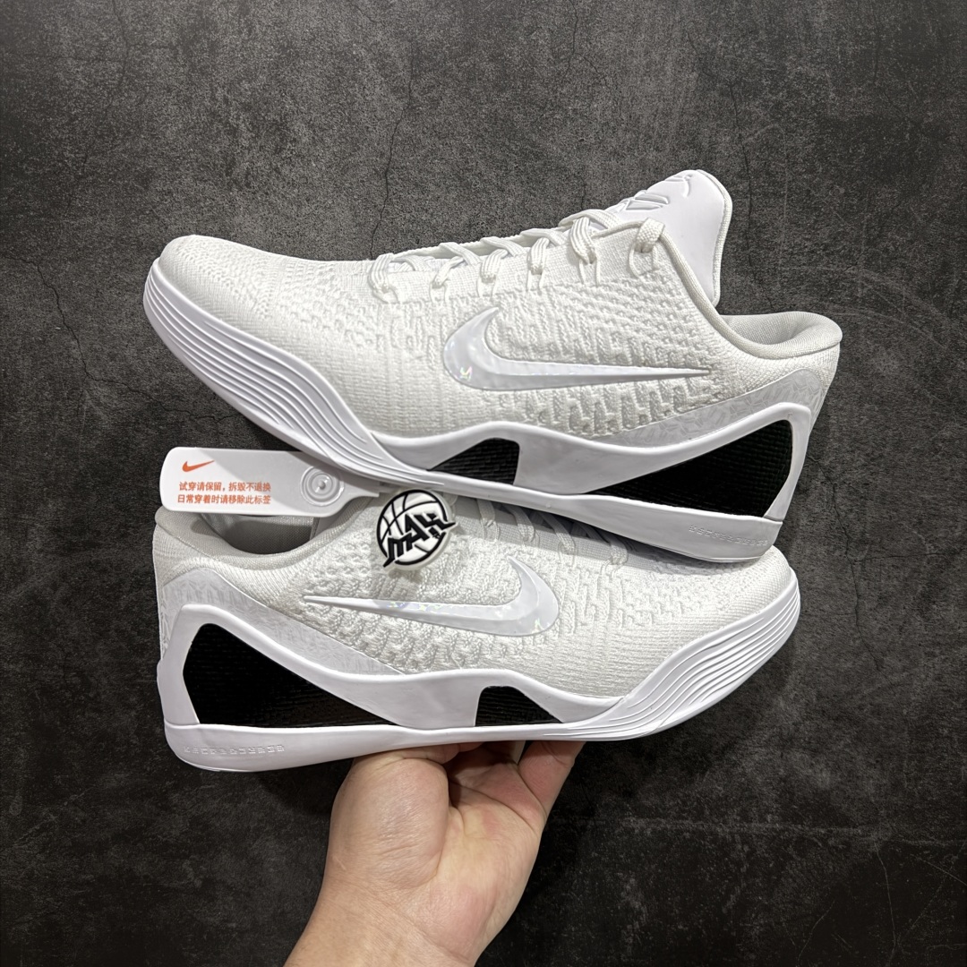  
【纯原】曼巴蛇年🐍重磅新品 纯原 科比9代精英低帮 纯白KOBE 9 ELITE LOW PROTR
