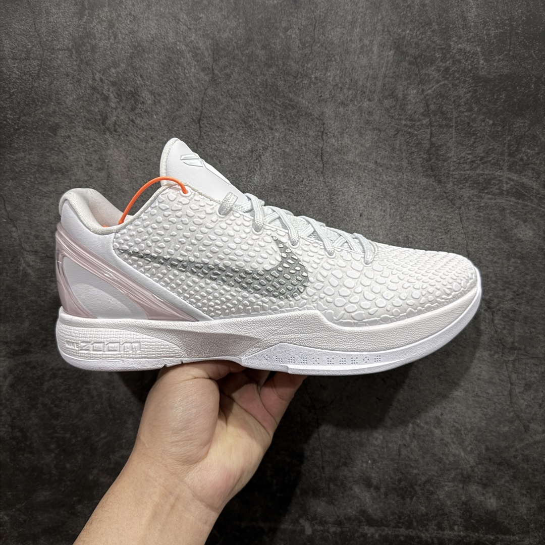 【Star版本】NK ZOOM KOBE 6 Protro 科比六代 白龙 DO5079-021nn纯原生产线 私人团队订单nZoom Turbo气垫➕后掌EVA缓震 实战配置直接拉满n原楦纸板开发 鞋身流线型、后跟塑形，区分土肥圆n原档数据3D打印 鞋面蛇鳞一颗一粒匹配原版n全身鞋材卡料色独家定制 唯一正确喷漆SWOOSHNK专利Flyknit飞线科技，给予鞋身足够抗扭矩力n真实底模最大47.5  实战利器 专供海外市场 Size：40 40.5 41 42 42.5 43 44 44.5 45 46 47.5 48.5n（脚宽、脚胖 建议买大半码） 编码：SL520550-莆田鞋批发中心