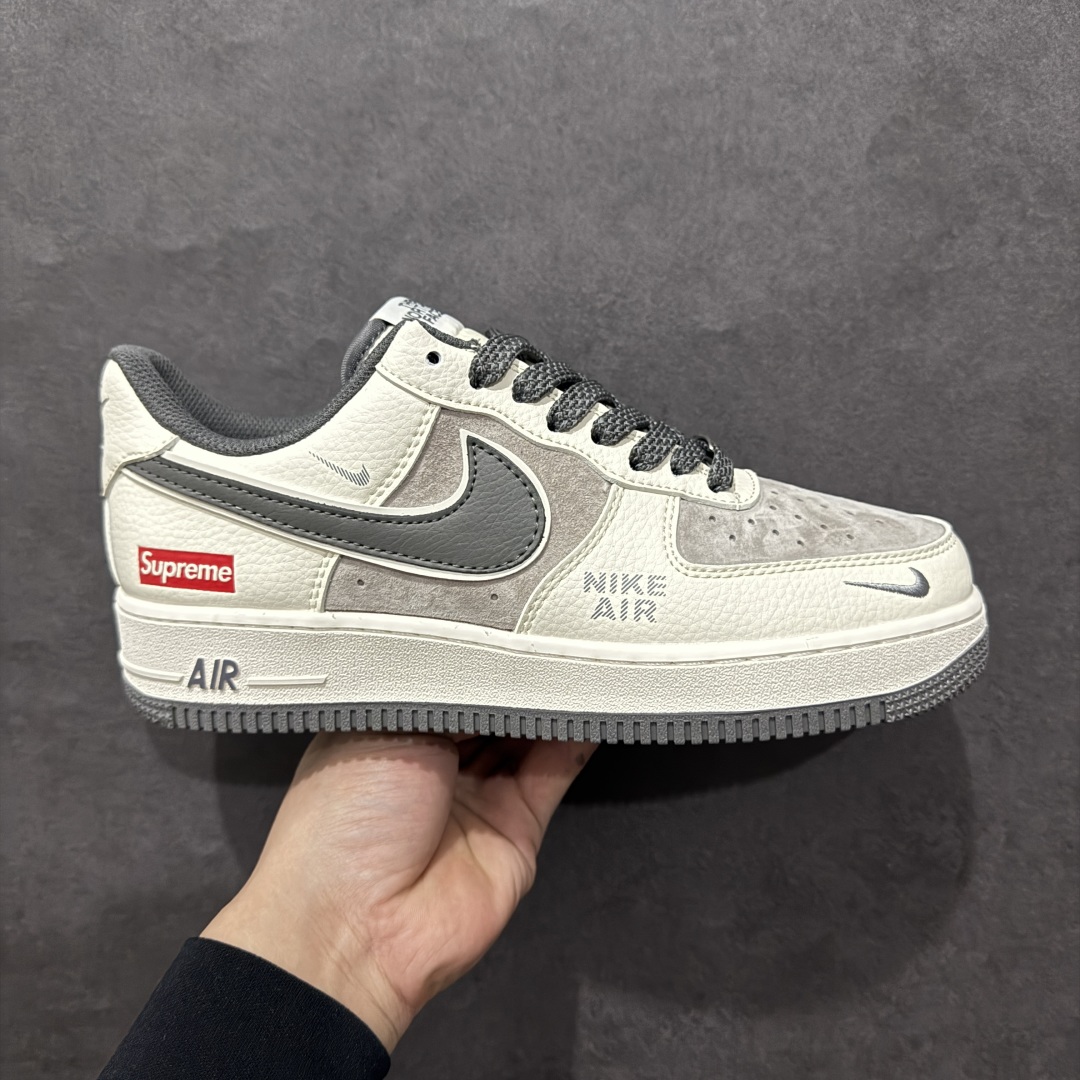 【定制版】Nike Air Force 1 Low 07 x Supreme 白灰小钩满天星n原楦头原纸板 打造纯正低帮空军版型 专注外贸渠道 全掌内置蜂窝气垫原盒配件 原厂中底钢印、拉帮完美官方货号：DM6868 056 Size：36 36.5 37.5 38 38.5 39 40 40.5 41 42 42.5 43 44 44.5 45 编码：HXS310320-莆田鞋批发中心