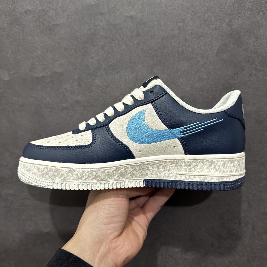 图片[2]-【定制版】Nike Air Force 1 Low 07 x Stussy 白蓝刺绣钩n原楦头原纸板 打造纯正低帮空军版型 专注外贸渠道 全掌内置蜂窝气垫原盒配件 原厂中底钢印、拉帮完美官方货号：DM6688 021 Size：36 36.5 37.5 38 38.5 39 40 40.5 41 42 42.5 43 44 44.5 45 编码：HXS310320-莆田鞋批发中心