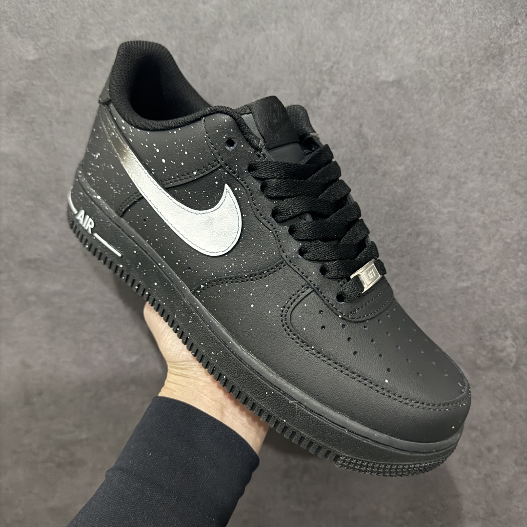 图片[3]-【定制版】Nike Air Force 1 Low 07 泼墨 黑白n原楦头原纸板 打造纯正低帮空军版型 专注外贸渠道 全掌内置蜂窝气垫原盒配件 原厂中底钢印、拉帮完美官方货号：ZH0316 046 Size：36 36.5 37.5 38 38.5 39 40 40.5 41 42 42.5 43 44 44.5 45 编码：HXS310320-莆田鞋批发中心