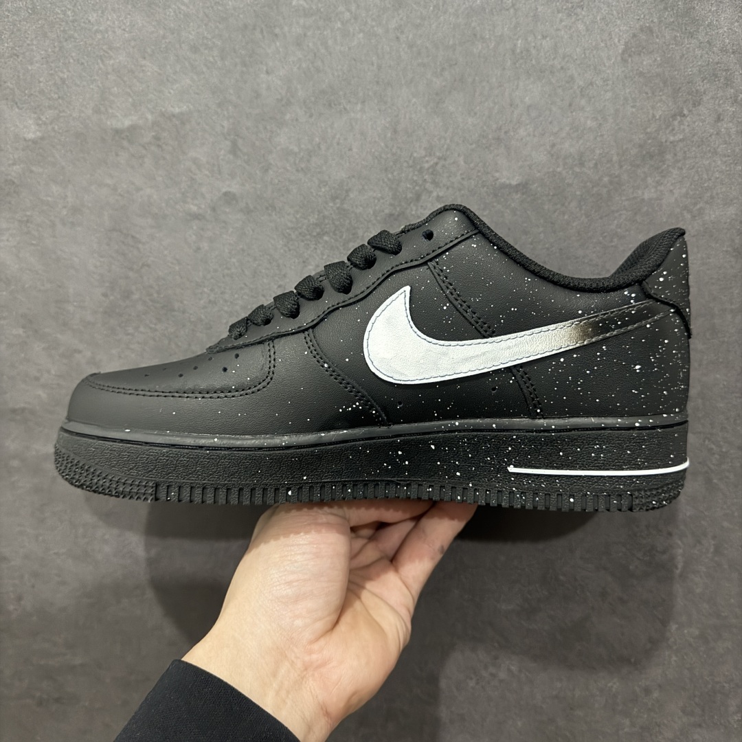 图片[2]-【定制版】Nike Air Force 1 Low 07 泼墨 黑白n原楦头原纸板 打造纯正低帮空军版型 专注外贸渠道 全掌内置蜂窝气垫原盒配件 原厂中底钢印、拉帮完美官方货号：ZH0316 046 Size：36 36.5 37.5 38 38.5 39 40 40.5 41 42 42.5 43 44 44.5 45 编码：HXS310320-莆田鞋批发中心