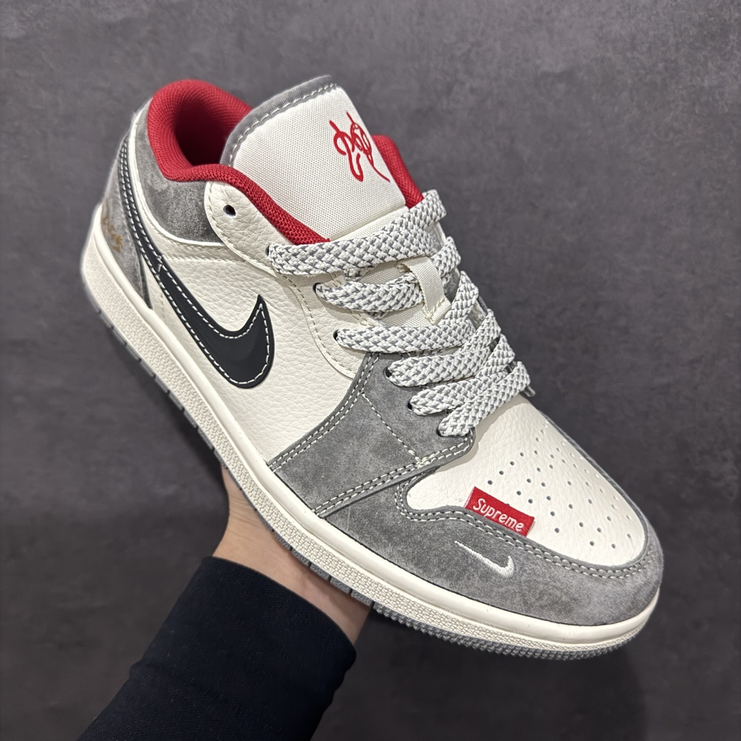 图片[3]-【定制版】Air Jordan 1 Retro Low x The North Face 蛇年限定 白绿小钩满天星n官方同步新色 原装级产物n拒绝公底 立体鞋型 细节完美 高清洁度购置公司同步原材料 原汁原味 忠于原版 货号：XS6086 014n码数：36 36.5 37.5 38 38.5 39 40 40.5 41 42 42.5 43 44 44.5 45 编码：CC300320-莆田鞋批发中心