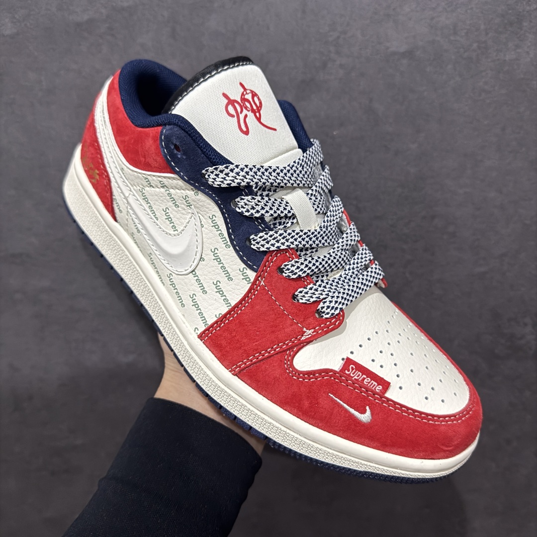 图片[3]-【定制版】Air Jordan 1 Retro Low x The North Face 蛇年限定 白红蓝小钩满天星n官方同步新色 原装级产物n拒绝公底 立体鞋型 细节完美 高清洁度购置公司同步原材料 原汁原味 忠于原版 货号：XS6086 013n码数：36 36.5 37.5 38 38.5 39 40 40.5 41 42 42.5 43 44 44.5 45 编码：CC300320-莆田鞋批发中心