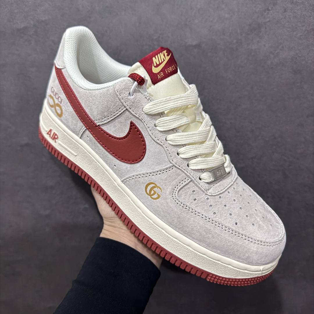 图片[3]-【定制版】海外限量发售NIke Air Force 1 \’07 Low “古驰联名蛇年限定–猪八红蛇”空军一号 低帮 运动鞋 休闲鞋 折边针车 工艺难度大 原楦头原纸板 原装鞋盒 定制五金配件 内置全掌气垫 原厂鞋底货号：XZ6188-020 Size：36 36.5 37.5 38 38.5 39 40 40.5 41 42 42.5 43 44 44.5 45 编码：HXS310320-莆田鞋批发中心