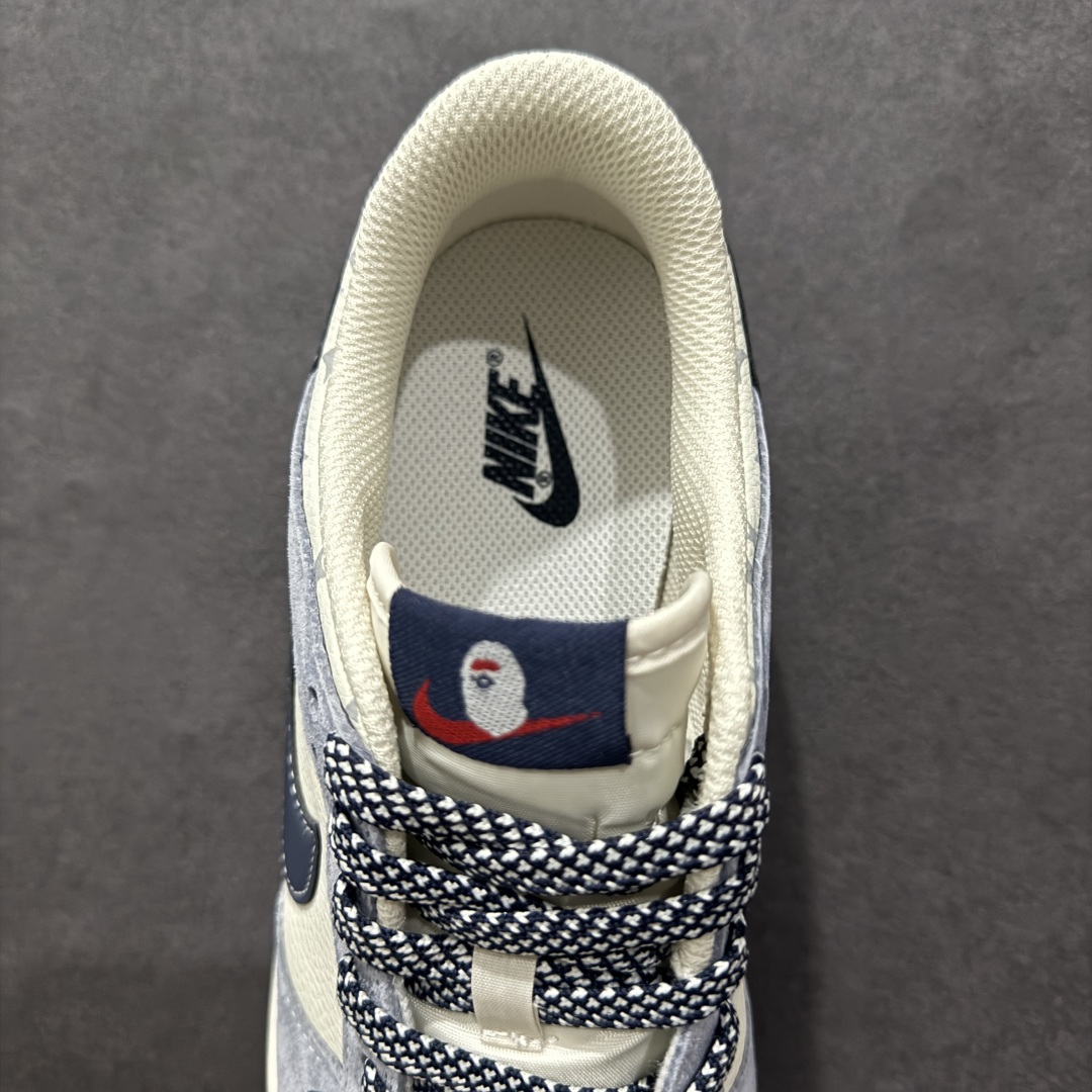 图片[7]-【定制版】Nk SB Dunk Low Bape联名 浅蓝双色 周年高端定制 低帮休闲板鞋rn#定制鞋盒 大厂纯原品质出货 超高清洁度 皮料切割干净无任何毛边 细节完美 rn 货号： DJ2024-103 尺码：36 36.5 37.5 38 38.5 39 40 40.5 41 42 42.5 43 44 44.5 45  编码：HXS340360-莆田鞋批发中心