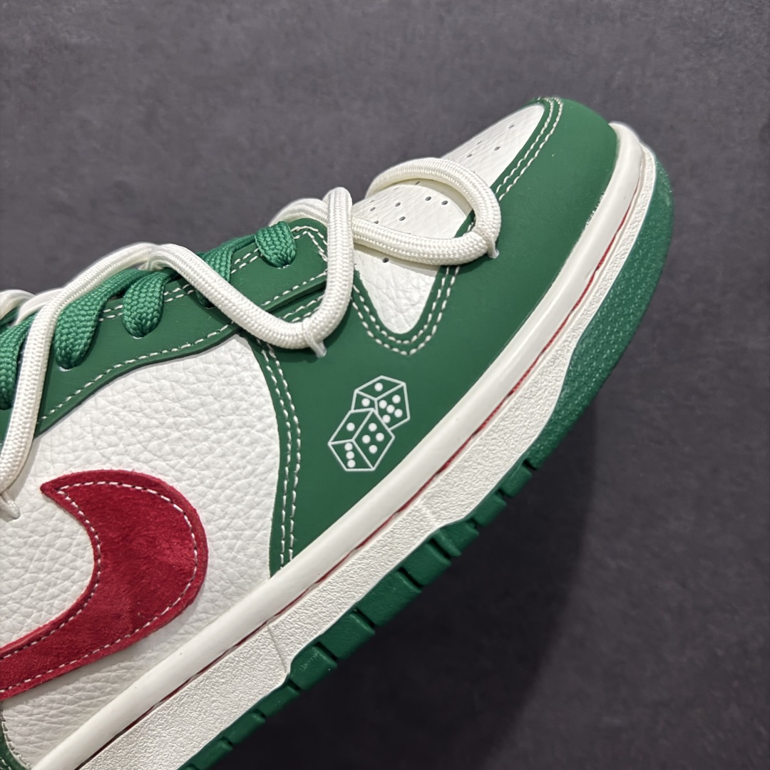 图片[5]-【定制版】Nk SB Dunk Low 新年限定 发财麻将 周年高端定制 低帮休闲板鞋rn#定制鞋盒 大厂纯原品质出货 超高清洁度 皮料切割干净无任何毛边 细节完美货号：CH6336-619r 尺码：36 36.5 37.5 38 38.5 39 40 40.5 41 42 42.5 43 44 44.5 45 编码：HXS340360-莆田鞋批发中心