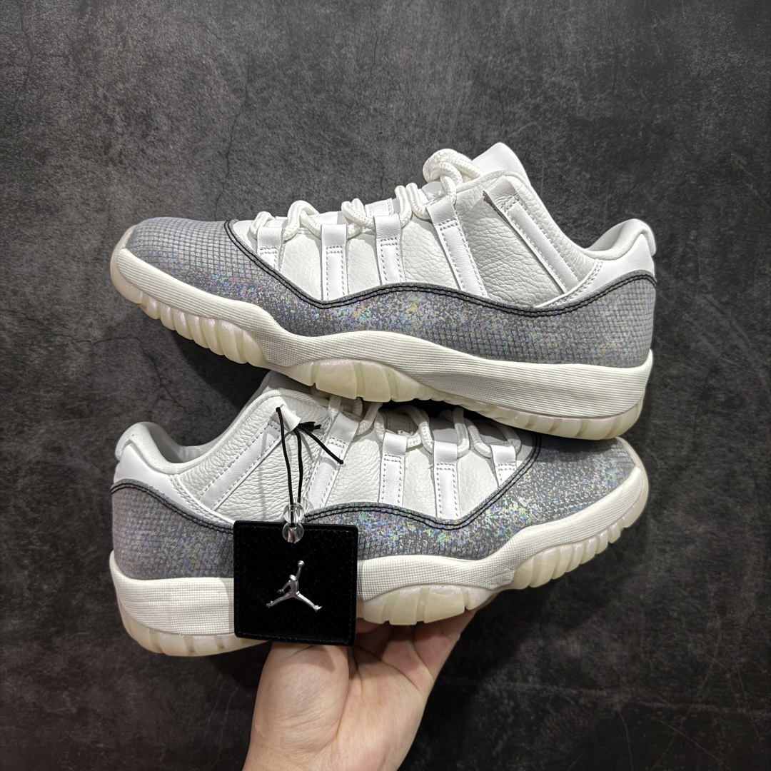  
【外贸纯原】Air Jordan 11 Low AJ11乔11  CNY 蛇年彩喷限定 撕撕乐 男子