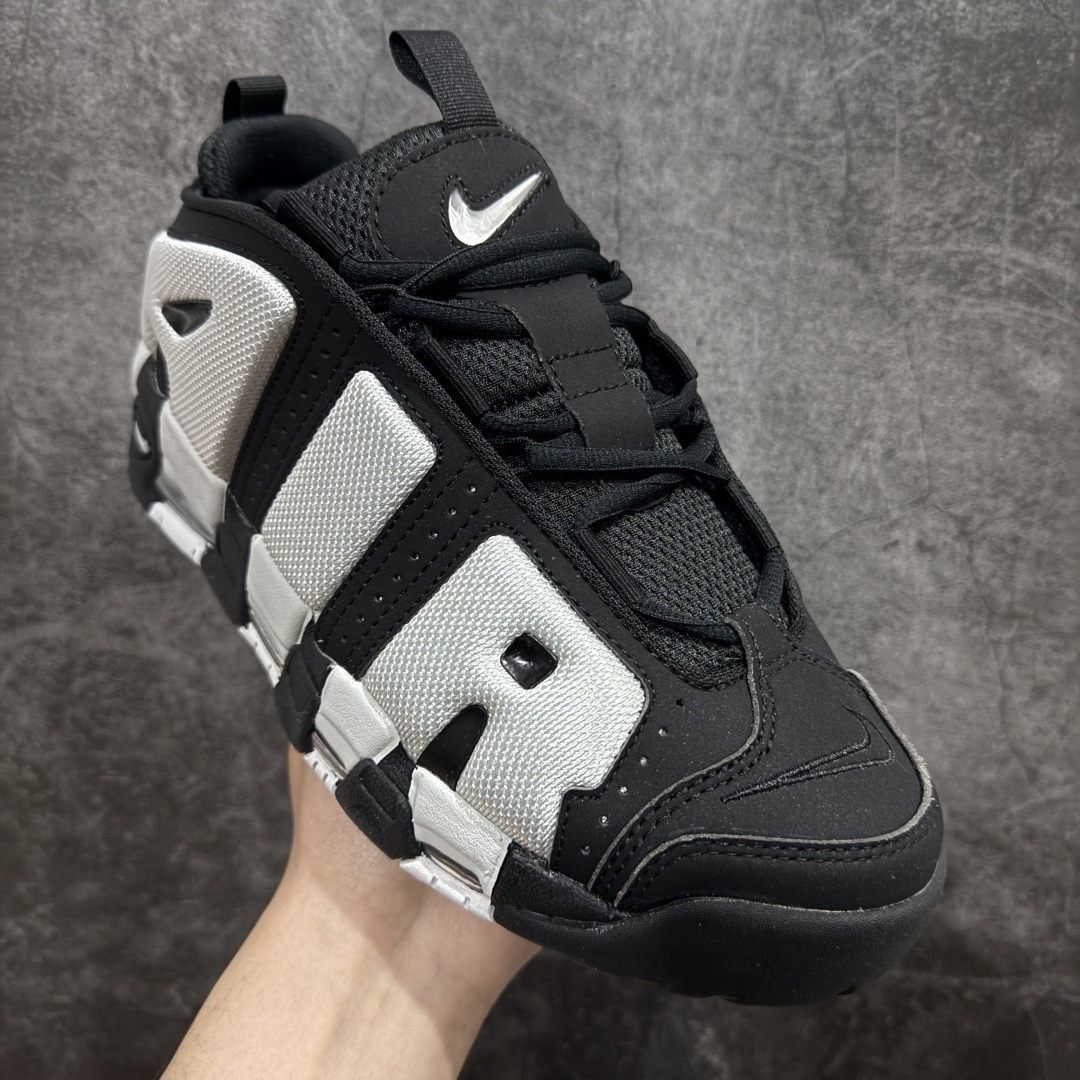 图片[3]-【CK纯原版】Nike Air More Uptempo 原装皮蓬n全新批次 Air More Uptempo绝对是耐克篮球鞋历史上最耀眼的里程碑之一，耐克一直以来都以不停的提升气垫容量来捍卫气垫的地位，当前后掌的花样全部玩尽之后，耐克终于还是打出了奠定王朝基础的一张牌：全掌外露气垫，U型气垫和Max Air的搭配是当时最切合实际的全掌气垫组合 货号：FZ3055-001 尺码：36-47.5 编码：CK310330-莆田鞋批发中心