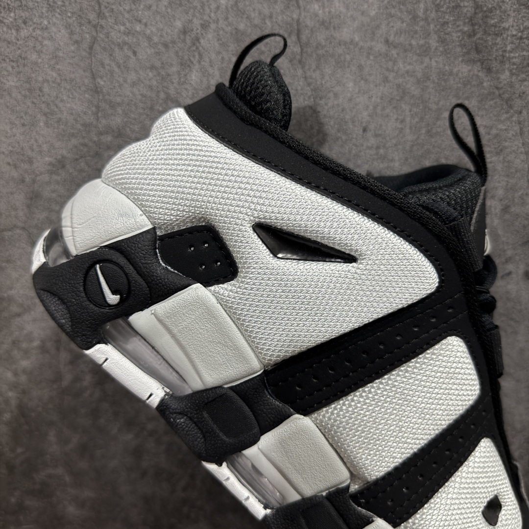 图片[7]-【CK纯原版】Nike Air More Uptempo 原装皮蓬n全新批次 Air More Uptempo绝对是耐克篮球鞋历史上最耀眼的里程碑之一，耐克一直以来都以不停的提升气垫容量来捍卫气垫的地位，当前后掌的花样全部玩尽之后，耐克终于还是打出了奠定王朝基础的一张牌：全掌外露气垫，U型气垫和Max Air的搭配是当时最切合实际的全掌气垫组合 货号：FZ3055-001 尺码：36-47.5 编码：CK310330-莆田鞋批发中心