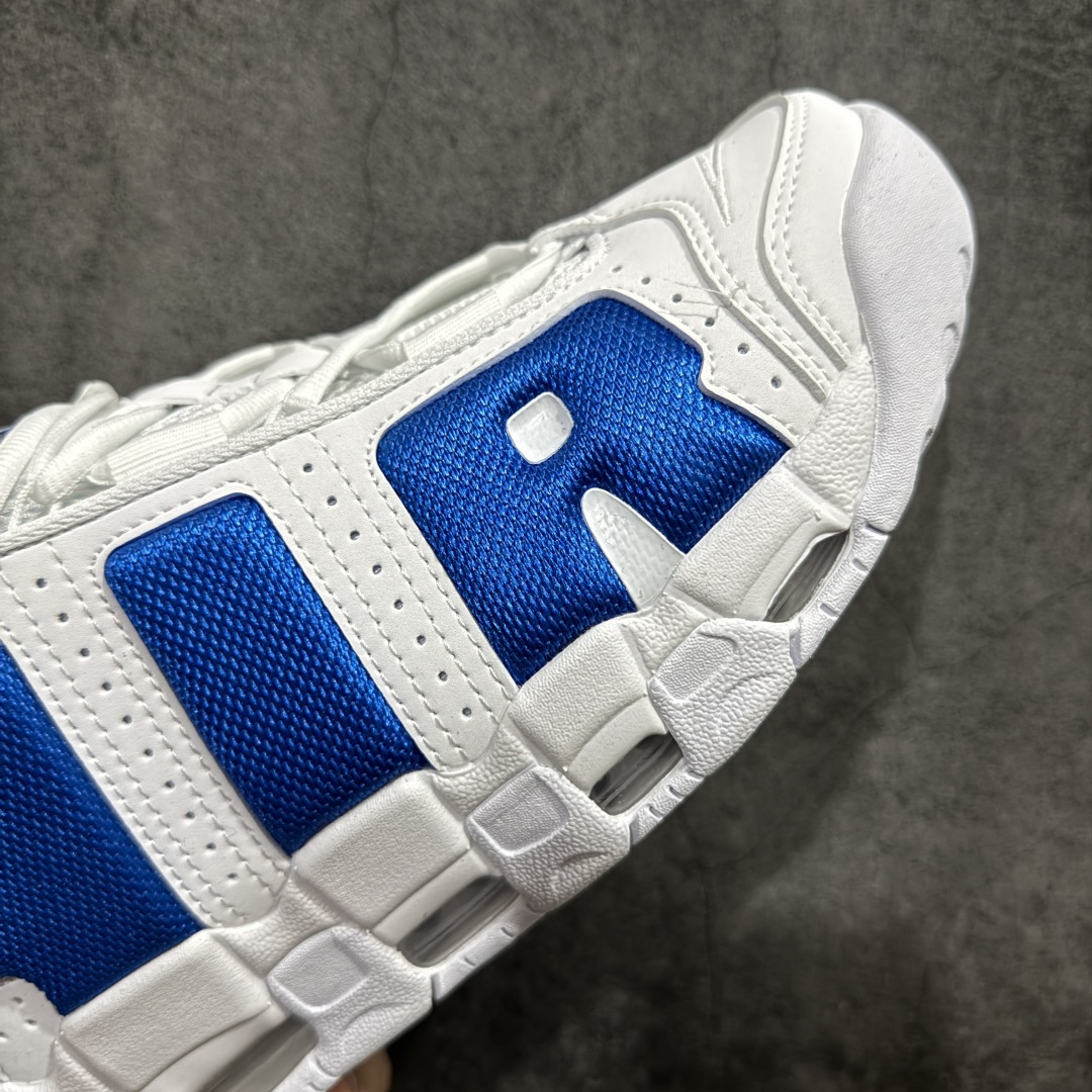 图片[6]-【CK纯原版】Nike Air More Uptempo 原装皮蓬n全新批次 Air More Uptempo绝对是耐克篮球鞋历史上最耀眼的里程碑之一，耐克一直以来都以不停的提升气垫容量来捍卫气垫的地位，当前后掌的花样全部玩尽之后，耐克终于还是打出了奠定王朝基础的一张牌：全掌外露气垫，U型气垫和Max Air的搭配是当时最切合实际的全掌气垫组合 货号：FZ3055-101 尺码：36-47.5 编码：CK310330-莆田鞋批发中心