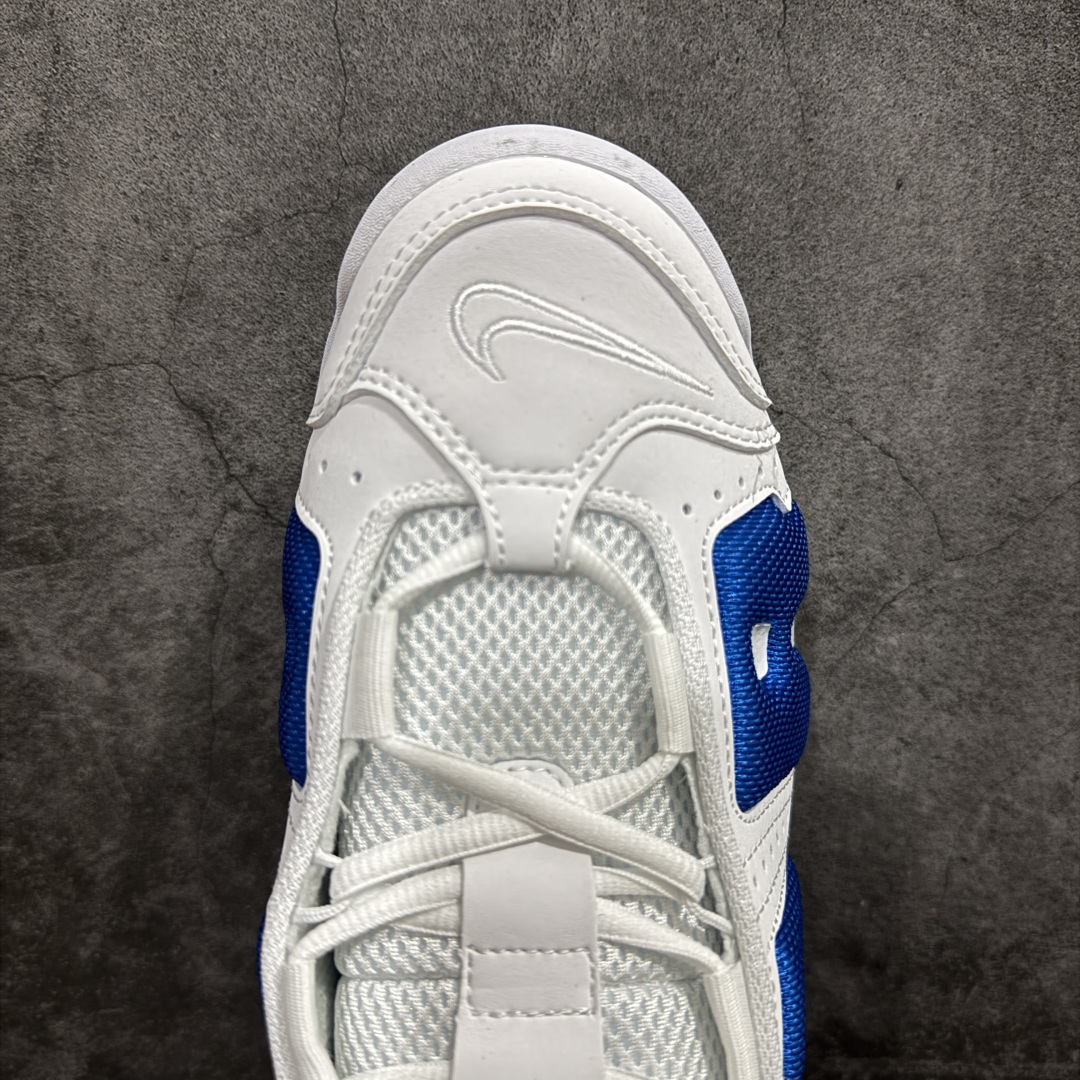 图片[5]-【CK纯原版】Nike Air More Uptempo 原装皮蓬n全新批次 Air More Uptempo绝对是耐克篮球鞋历史上最耀眼的里程碑之一，耐克一直以来都以不停的提升气垫容量来捍卫气垫的地位，当前后掌的花样全部玩尽之后，耐克终于还是打出了奠定王朝基础的一张牌：全掌外露气垫，U型气垫和Max Air的搭配是当时最切合实际的全掌气垫组合 货号：FZ3055-101 尺码：36-47.5 编码：CK310330-莆田鞋批发中心