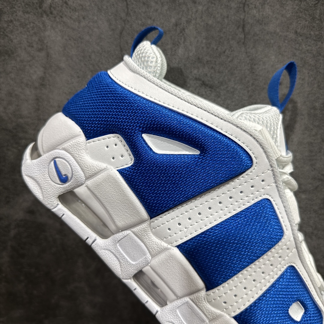 图片[7]-【CK纯原版】Nike Air More Uptempo 原装皮蓬n全新批次 Air More Uptempo绝对是耐克篮球鞋历史上最耀眼的里程碑之一，耐克一直以来都以不停的提升气垫容量来捍卫气垫的地位，当前后掌的花样全部玩尽之后，耐克终于还是打出了奠定王朝基础的一张牌：全掌外露气垫，U型气垫和Max Air的搭配是当时最切合实际的全掌气垫组合 货号：FZ3055-101 尺码：36-47.5 编码：CK310330-莆田鞋批发中心