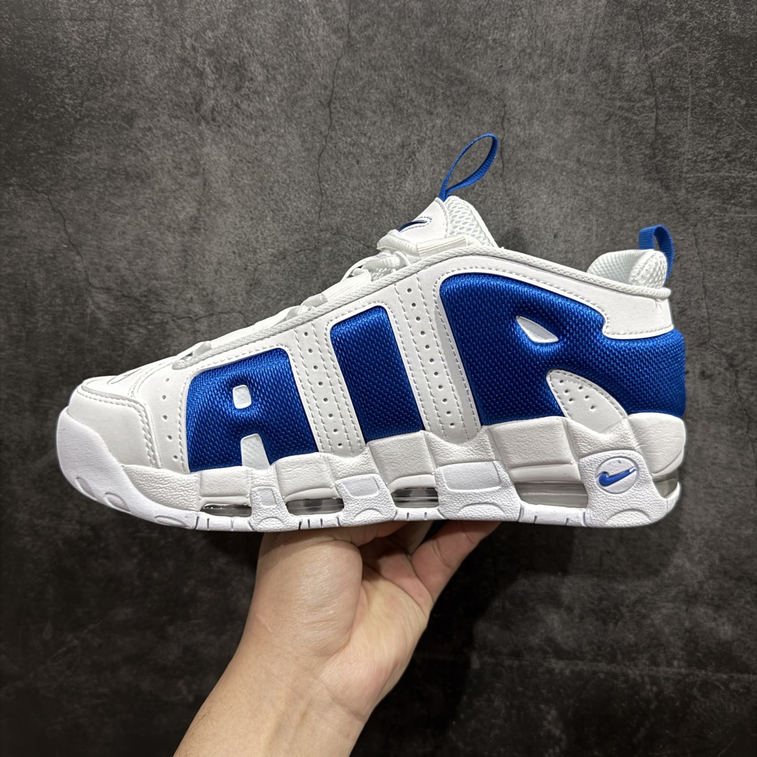 图片[2]-【CK纯原版】Nike Air More Uptempo 原装皮蓬n全新批次 Air More Uptempo绝对是耐克篮球鞋历史上最耀眼的里程碑之一，耐克一直以来都以不停的提升气垫容量来捍卫气垫的地位，当前后掌的花样全部玩尽之后，耐克终于还是打出了奠定王朝基础的一张牌：全掌外露气垫，U型气垫和Max Air的搭配是当时最切合实际的全掌气垫组合 货号：FZ3055-101 尺码：36-47.5 编码：CK310330-莆田鞋批发中心