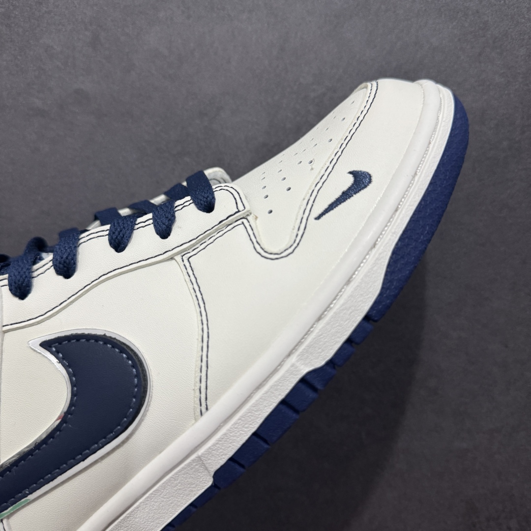 图片[5]-【定制版】Nike SB Dunk Low“OFF-WHITE联名——米白藏青勾”  周年高端定制 低帮休闲板鞋 定制鞋盒 大厂纯原品质出货 超高清洁度 皮料切割干净无任何毛边 细节完美 货号：DJ2024-011n Size:36 36.5 37.5 38 38.5 39 40 40.5 41 42 42.5 43 44 44.5 45 编码：HXS260280-莆田鞋批发中心