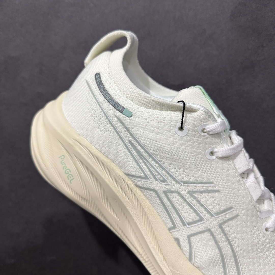 图片[6]-【纯原版本】ASICS Gel-NIMBUS 26 减震支撑耐磨 低帮 跑步鞋n此款新品ASICS Gel-NIMBUS 26 为酷跑推出 鞋面采用轻量透气针织材料制作 平添适脚性 中底使用FF BLAST PLUS ECO环保泡绵材料 增添可持续舒适流畅度  后掌缓震Pure GEL胶材设计 使柔软度增加 大底加宽设计 提升大底的抓地力与耐久度。 尺码：36-45 编码：NM230250-莆田鞋批发中心