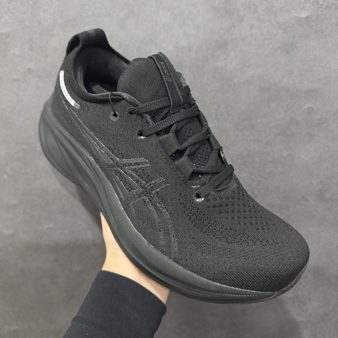 图片[3]-【纯原版本】ASICS Gel-NIMBUS 26 减震支撑耐磨 低帮 跑步鞋n此款新品ASICS Gel-NIMBUS 26 为酷跑推出 鞋面采用轻量透气针织材料制作 平添适脚性 中底使用FF BLAST PLUS ECO环保泡绵材料 增添可持续舒适流畅度  后掌缓震Pure GEL胶材设计 使柔软度增加 大底加宽设计 提升大底的抓地力与耐久度。 尺码：36-45 编码：NM230250-莆田鞋批发中心