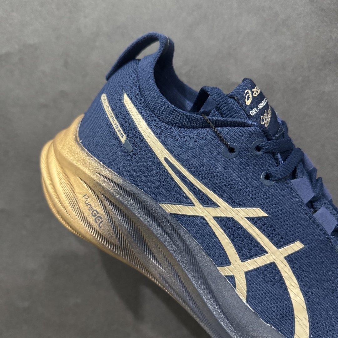 图片[6]-【纯原版本】ASICS Gel-NIMBUS 26 减震支撑耐磨 低帮 跑步鞋n此款新品ASICS Gel-NIMBUS 26 为酷跑推出 鞋面采用轻量透气针织材料制作 平添适脚性 中底使用FF BLAST PLUS ECO环保泡绵材料 增添可持续舒适流畅度  后掌缓震Pure GEL胶材设计 使柔软度增加 大底加宽设计 提升大底的抓地力与耐久度。 尺码：36-45 编码：NM230250-莆田鞋批发中心