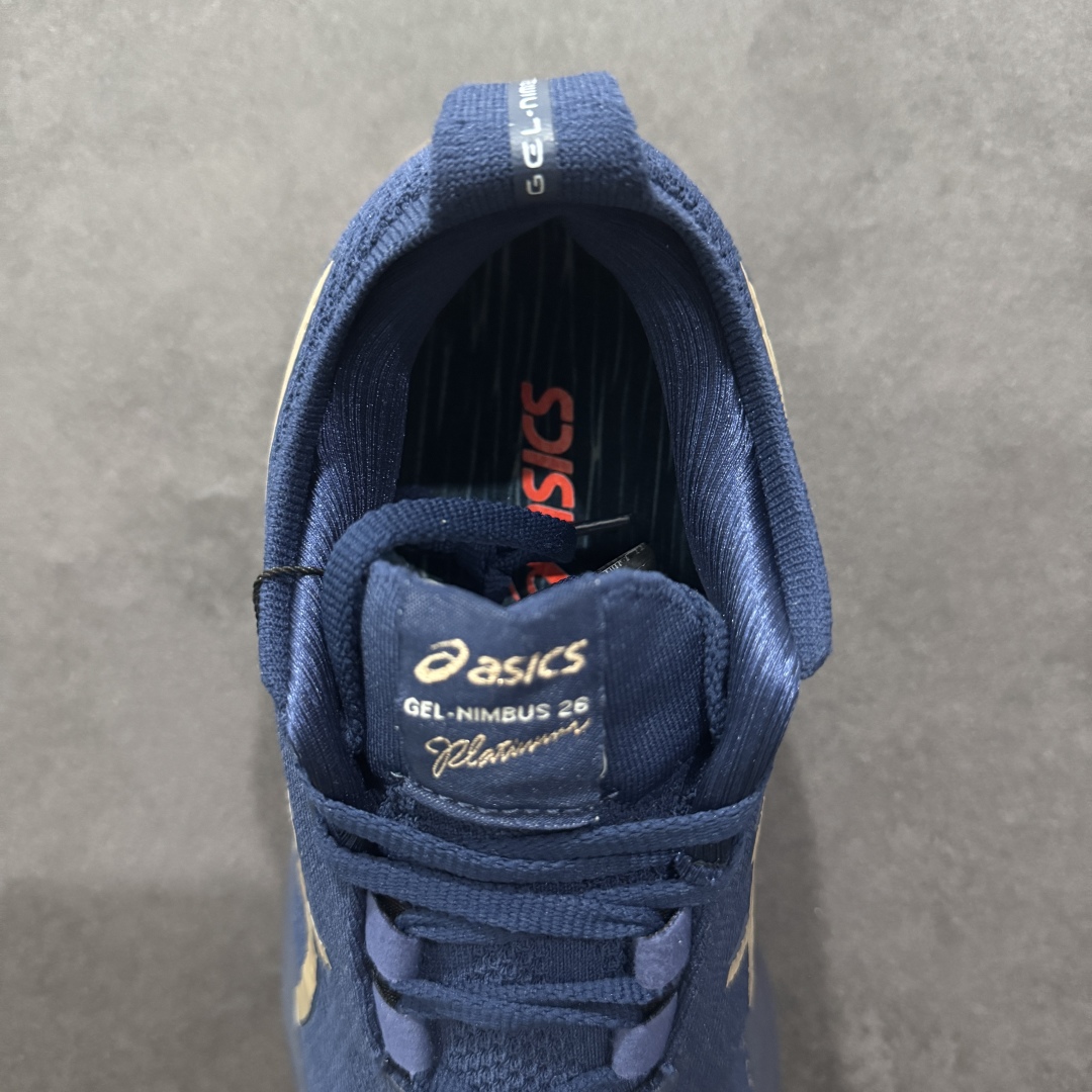 图片[7]-【纯原版本】ASICS Gel-NIMBUS 26 减震支撑耐磨 低帮 跑步鞋n此款新品ASICS Gel-NIMBUS 26 为酷跑推出 鞋面采用轻量透气针织材料制作 平添适脚性 中底使用FF BLAST PLUS ECO环保泡绵材料 增添可持续舒适流畅度  后掌缓震Pure GEL胶材设计 使柔软度增加 大底加宽设计 提升大底的抓地力与耐久度。 尺码：36-45 编码：NM230250-莆田鞋批发中心