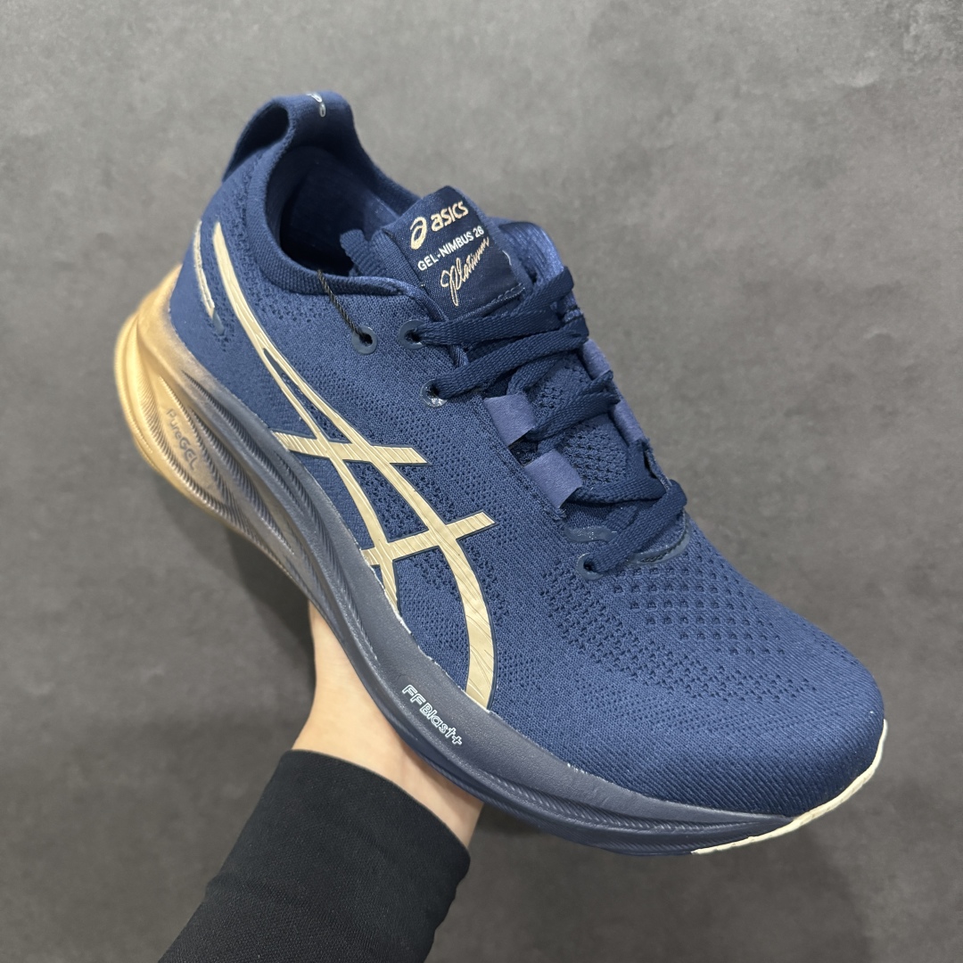 图片[3]-【纯原版本】ASICS Gel-NIMBUS 26 减震支撑耐磨 低帮 跑步鞋n此款新品ASICS Gel-NIMBUS 26 为酷跑推出 鞋面采用轻量透气针织材料制作 平添适脚性 中底使用FF BLAST PLUS ECO环保泡绵材料 增添可持续舒适流畅度  后掌缓震Pure GEL胶材设计 使柔软度增加 大底加宽设计 提升大底的抓地力与耐久度。 尺码：36-45 编码：NM230250-莆田鞋批发中心