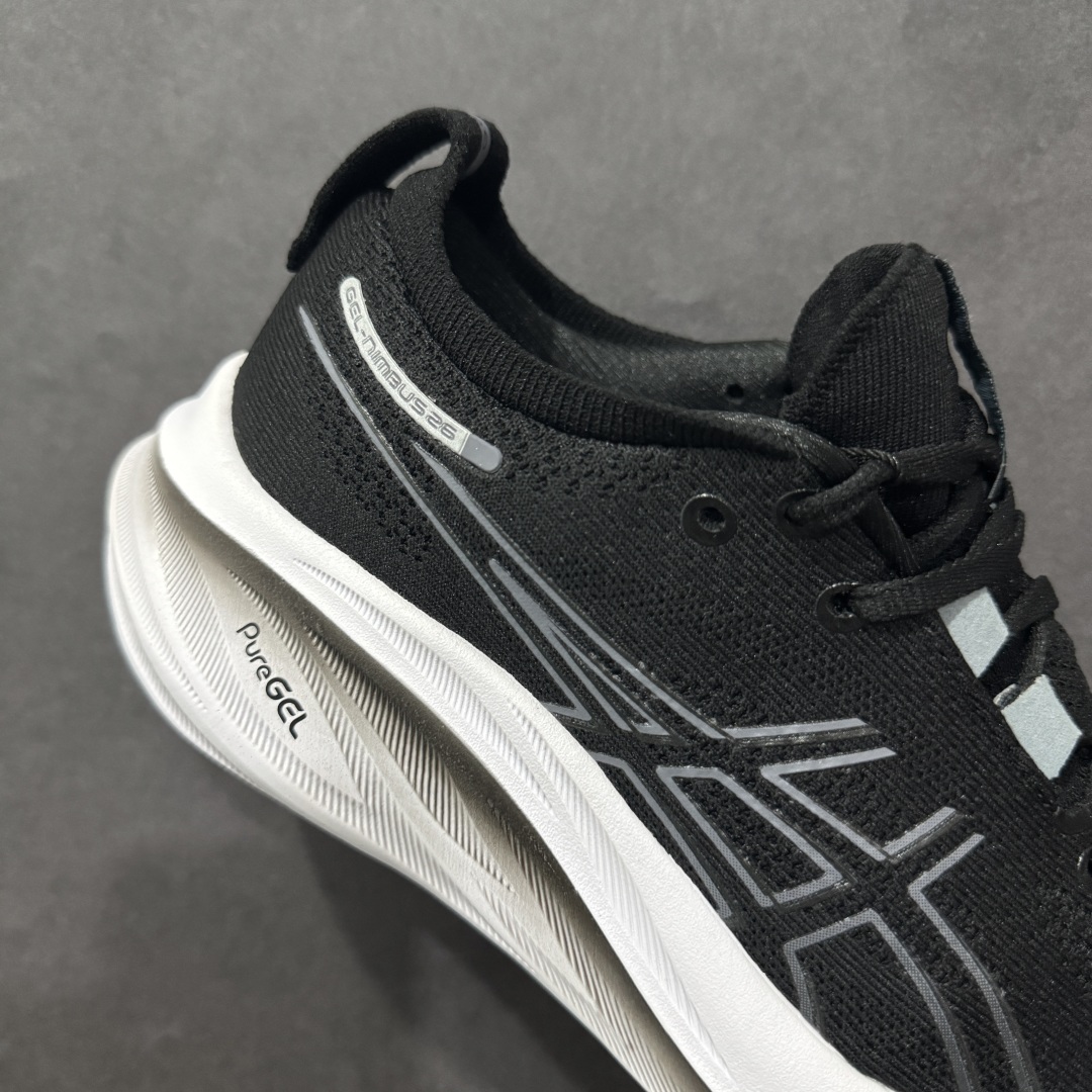 图片[6]-【纯原版本】ASICS Gel-NIMBUS 26 减震支撑耐磨 低帮 跑步鞋n此款新品ASICS Gel-NIMBUS 26 为酷跑推出 鞋面采用轻量透气针织材料制作 平添适脚性 中底使用FF BLAST PLUS ECO环保泡绵材料 增添可持续舒适流畅度  后掌缓震Pure GEL胶材设计 使柔软度增加 大底加宽设计 提升大底的抓地力与耐久度。 尺码：36-45 编码：NM230250-莆田鞋批发中心