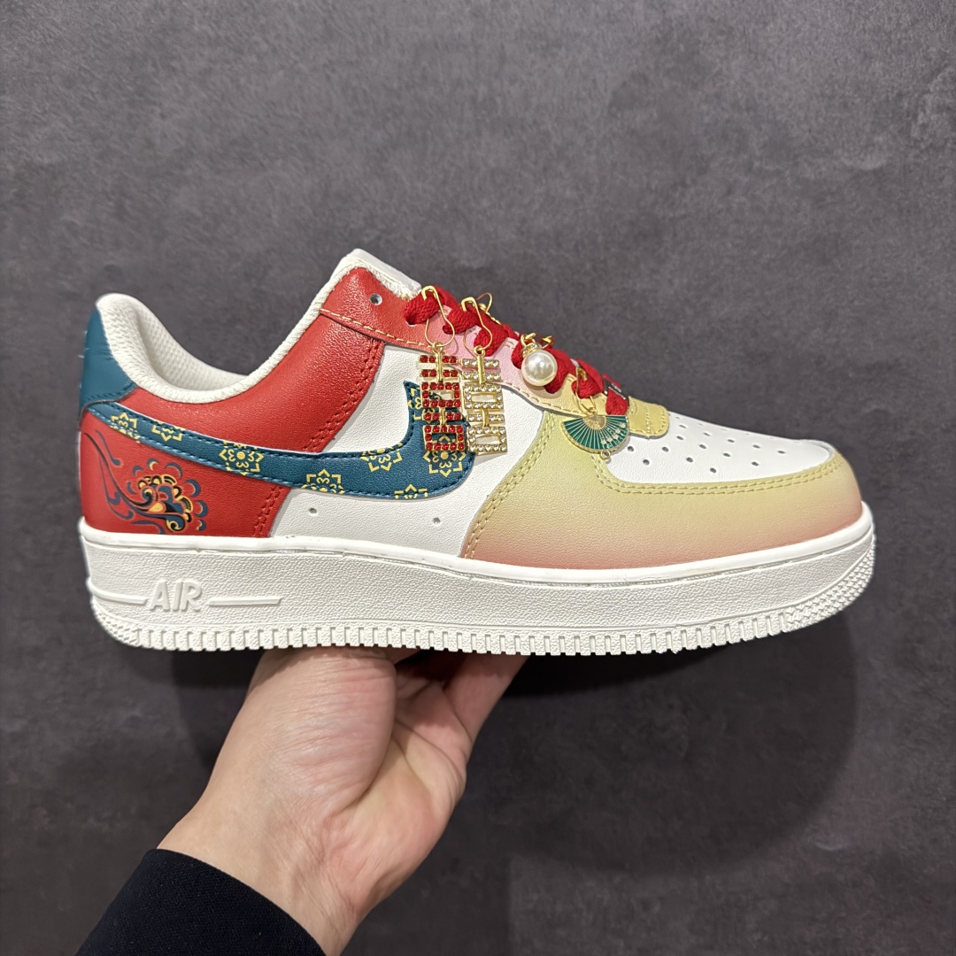 【定制版】Nike Air Force 1 Low 07 贩卖日落 喜结良缘 白黄红 原楦头原纸板 打造纯正低帮空军版型  专注外贸渠道 全掌内置蜂窝气垫 原盒配件 原厂中底钢印、拉帮完美官方货号：CW2288-111 Size：36 36.5 37.5 38 38.5 39 40 40.5 41 42 42.5 43 44 44.5 45 编码：HXS290300-莆田鞋批发中心