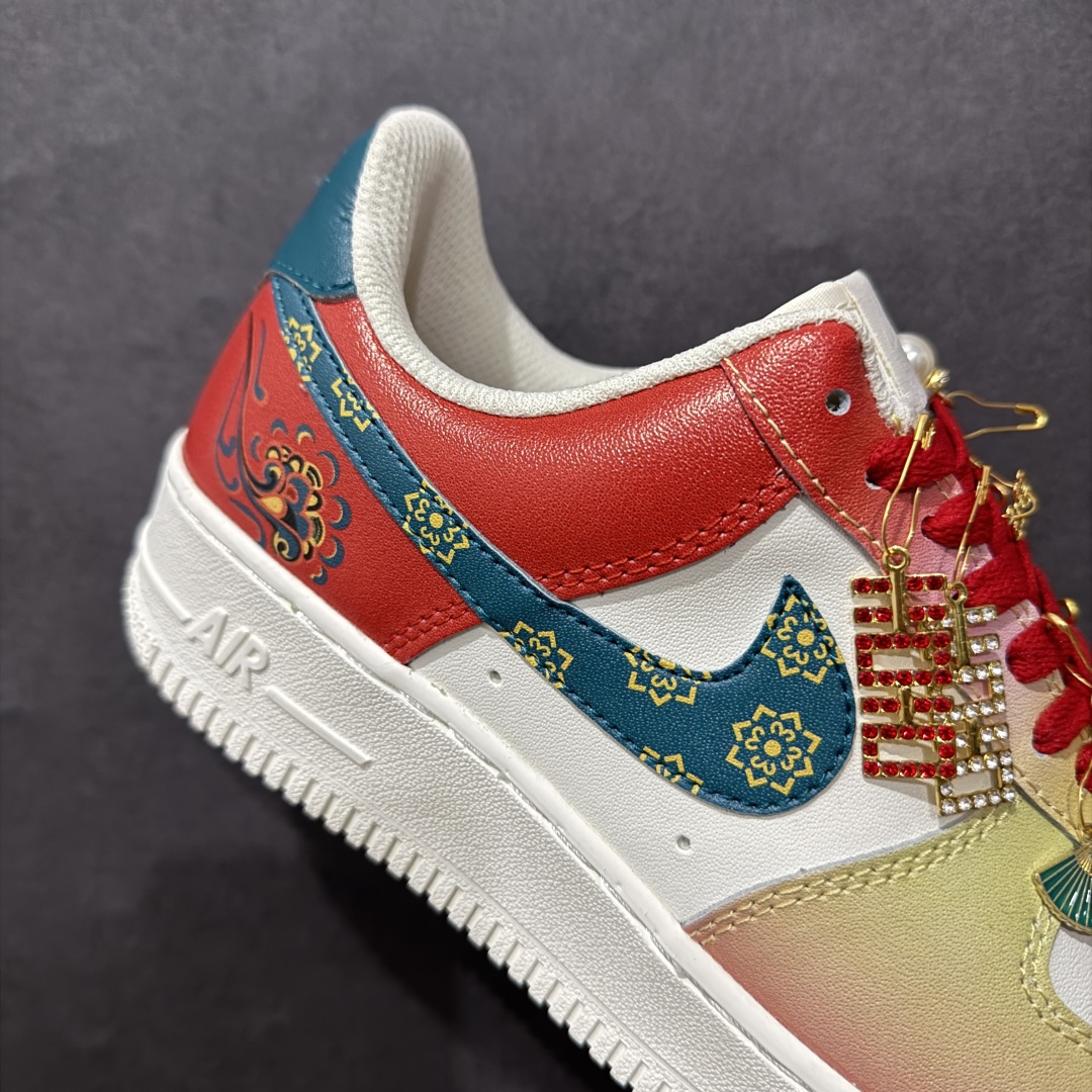 图片[6]-【定制版】Nike Air Force 1 Low 07 贩卖日落 喜结良缘 白黄红 原楦头原纸板 打造纯正低帮空军版型  专注外贸渠道 全掌内置蜂窝气垫 原盒配件 原厂中底钢印、拉帮完美官方货号：CW2288-111 Size：36 36.5 37.5 38 38.5 39 40 40.5 41 42 42.5 43 44 44.5 45 编码：HXS290300-莆田鞋批发中心