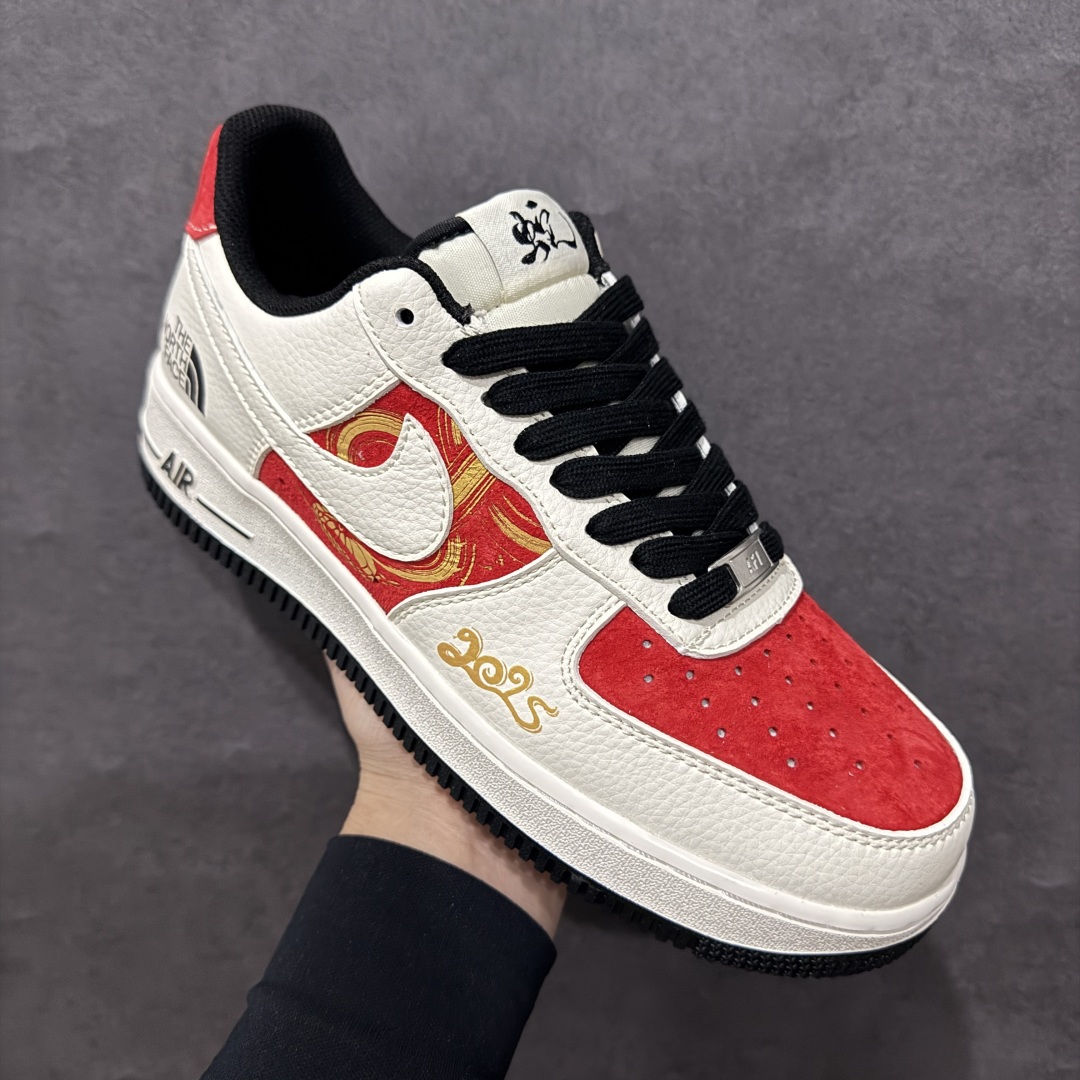 图片[3]-【定制版】Nk Air Force 1\’07 Low 北面联名蛇年限定 金蛇飞舞 空军一号低帮休闲板鞋 DM6688-028rn#原楦头原纸板 原装鞋盒 定制五金配件 内置全掌气垫 原厂鞋底 r 尺码：36 36.5 37.5 38 38.5 39 40 40.5 41 42 42.5 43 44 44.5 45  编码：HXS310320-莆田鞋批发中心