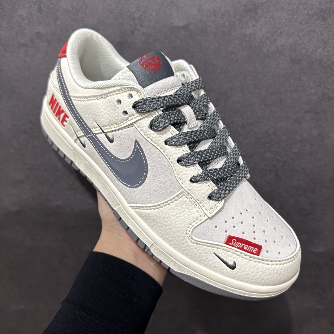 图片[3]-【定制版】Nike SB Dunk Low“SUP联名——猪八黑勾” 周年高端定制 低帮休闲板鞋 定制鞋盒 大厂纯原品质出货 超高清洁度 皮料切割干净无任何毛边 细节完美货号：FC1688-205nSize:36 36.5 37.5 38 38.5 39 40 40.5 41 42 42.5 43 44 44.5 45 编码：HXS320340-莆田鞋批发中心