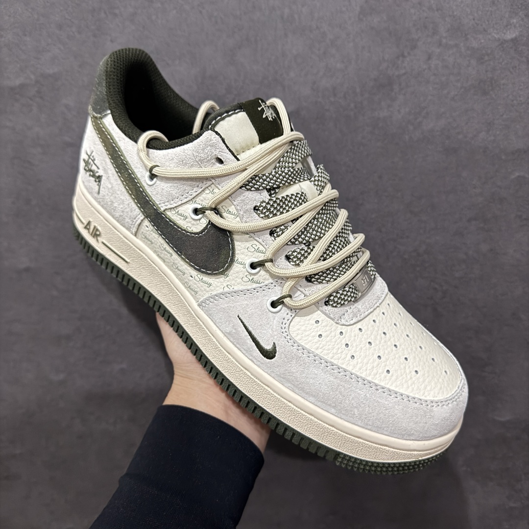 图片[3]-【定制版】海外限量发售NIke Air Force 1 \’07 Low “斯图西联名–迷彩勾抽绳”空军一号 低帮 运动鞋 休闲鞋 折边针车 工艺难度大 原楦头原纸板 原装鞋盒 定制五金配件 内置全掌气垫 原厂鞋底货号：DM6688-014 Size：36 36.5 37.5 38 38.5 39 40 40.5 41 42 42.5 43 44 44.5 45 编码：HXS310320-莆田鞋批发中心