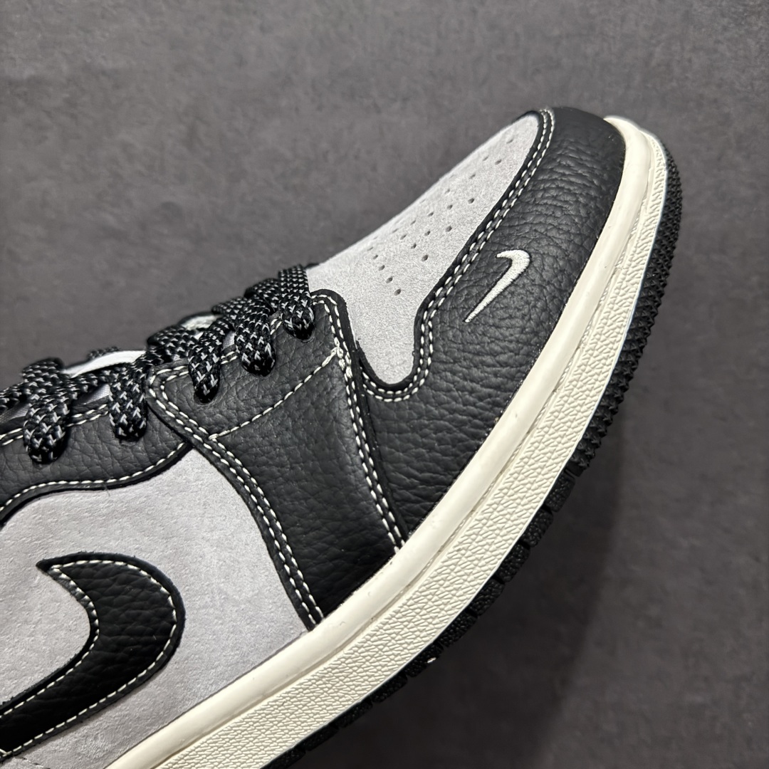 图片[5]-【定制版】Air Jordan 1 Retro Low x The North Face 灰黑小钩满天星n官方同步新色 原装级产物n拒绝公底 立体鞋型 细节完美 高清洁度购置公司同步原材料 原汁原味 忠于原版 货号：XS6086 011n码数：36 36.5 37.5 38 38.5 39 40 40.5 41 42 42.5 43 44 44.5 45 编码：CC300320-莆田鞋批发中心