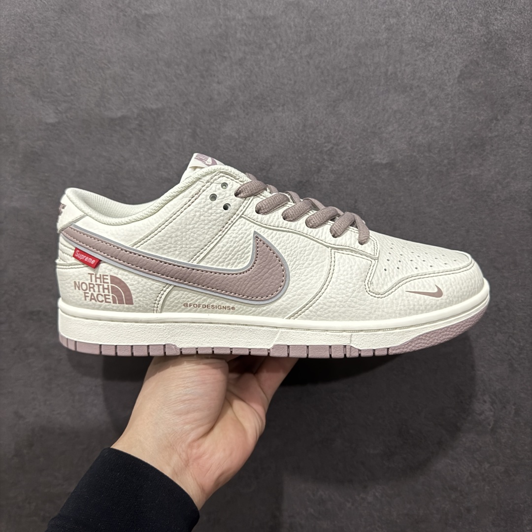 定制 Nike Dunk Low 北面联名款 米白粉n 货号：BM0234 507 尺码：36 36.5 37.5 38 38.5 39 40 40.5 41 42 42.5 43 44 44.5 45  编码：HXS320340-莆田鞋批发中心