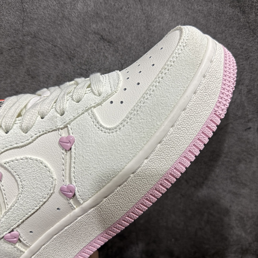 图片[6]-【纯原版】Nike Air Force 1 Low 空军苹果情人节正确卡色 顶级品质n原楦头原纸板 打造纯正空军版型 专注外贸渠道 全掌内置蜂窝气垫 原盒配件 原厂中底钢印、拉帮完美  货号：HV5992-111 Size：35.5 36 36.5 37.5 38 38.5 39 40 编码：GQ240260-莆田鞋批发中心