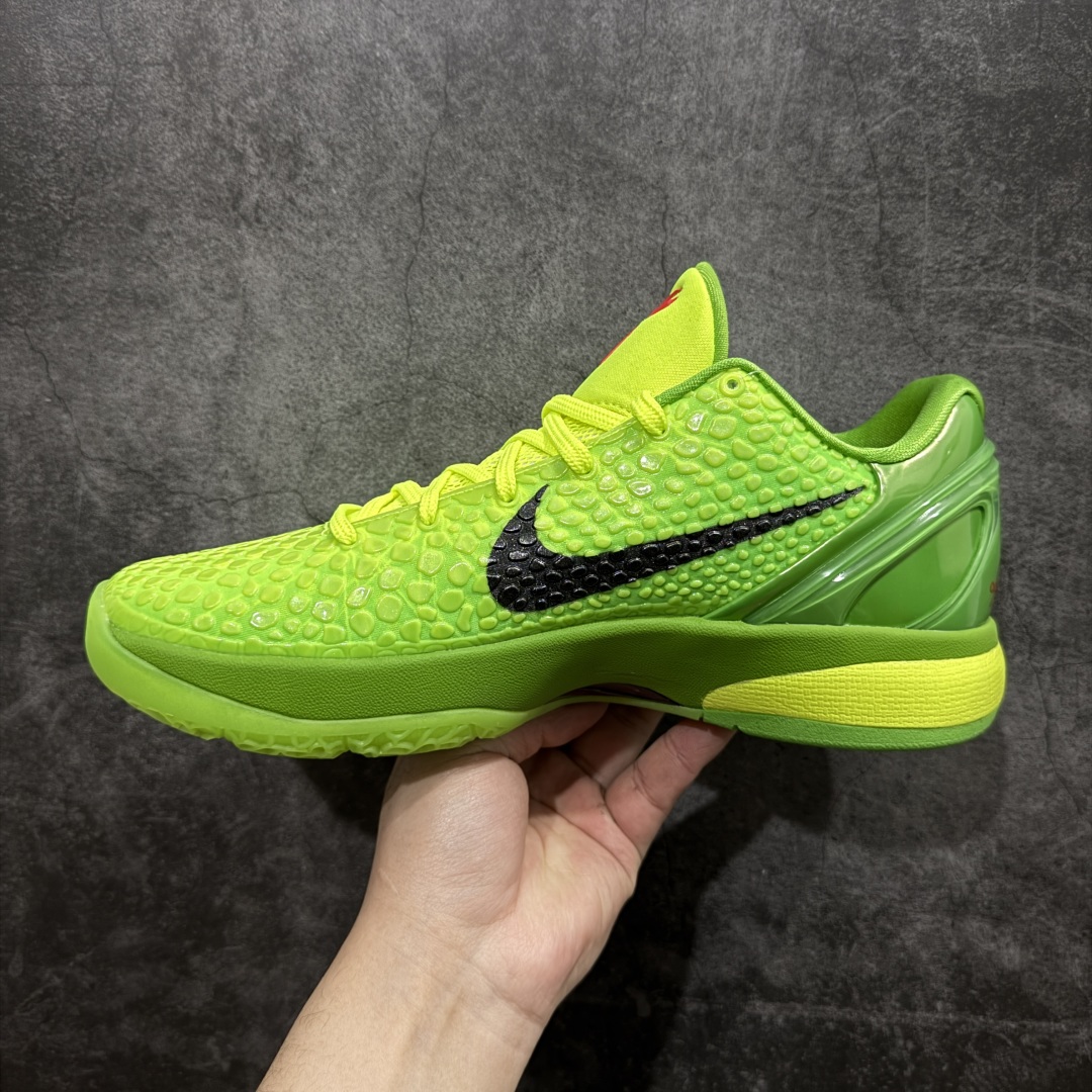 图片[2]-【Star版本】NK Zoom KOBE 6 Protro 科比六代 青蜂侠 CW2190-300n史上最强复刻 私人团队订单n细节完美对比公司货前掌超大Zoom Turbo气垫 后掌EVA缓震真正的原汁原味 还原ZP脚感 全身鞋材卡料色独家定制 唯一正确喷漆工艺Swoosh 正确凹凸蛇鳞工艺 正确鞋面渐变效果 内全置真动飞态线 独立原厂模具 最大尺码达到48.5码 首批不拼图大几率过验 亲测已过 支持各种高强度实战 无需担心 上脚价 补货周期极长 脚宽建议买大半码 科比系列前掌偏窄 不影响二次销售 支持七天无理由退换 尺码：40 40.5 41 42 42.5 43 44 44.5 45 45.5 46 47.5 48.5 编码：T520550-莆田鞋批发中心