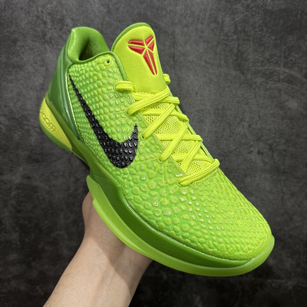 图片[3]-【Star版本】NK Zoom KOBE 6 Protro 科比六代 青蜂侠 CW2190-300n史上最强复刻 私人团队订单n细节完美对比公司货前掌超大Zoom Turbo气垫 后掌EVA缓震真正的原汁原味 还原ZP脚感 全身鞋材卡料色独家定制 唯一正确喷漆工艺Swoosh 正确凹凸蛇鳞工艺 正确鞋面渐变效果 内全置真动飞态线 独立原厂模具 最大尺码达到48.5码 首批不拼图大几率过验 亲测已过 支持各种高强度实战 无需担心 上脚价 补货周期极长 脚宽建议买大半码 科比系列前掌偏窄 不影响二次销售 支持七天无理由退换 尺码：40 40.5 41 42 42.5 43 44 44.5 45 45.5 46 47.5 48.5 编码：T520550-莆田鞋批发中心