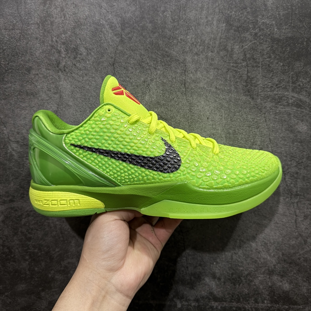 【Star版本】NK Zoom KOBE 6 Protro 科比六代 青蜂侠 CW2190-300n史上最强复刻 私人团队订单n细节完美对比公司货前掌超大Zoom Turbo气垫 后掌EVA缓震真正的原汁原味 还原ZP脚感 全身鞋材卡料色独家定制 唯一正确喷漆工艺Swoosh 正确凹凸蛇鳞工艺 正确鞋面渐变效果 内全置真动飞态线 独立原厂模具 最大尺码达到48.5码 首批不拼图大几率过验 亲测已过 支持各种高强度实战 无需担心 上脚价 补货周期极长 脚宽建议买大半码 科比系列前掌偏窄 不影响二次销售 支持七天无理由退换 尺码：40 40.5 41 42 42.5 43 44 44.5 45 45.5 46 47.5 48.5 编码：T520550-莆田鞋批发中心