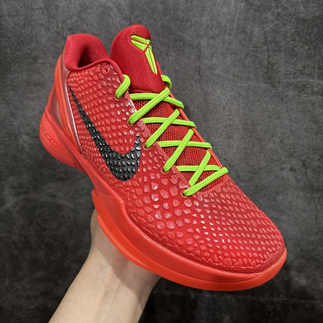 图片[3]-【Star版本】NK Zoom KOBE 6 Protro 科比六代 反转青蜂侠 FV4921-600n史上最强复刻 私人团队订单n细节完美对比公司货前掌超大Zoom Turbo气垫 后掌EVA缓震真正的原汁原味 还原ZP脚感 全身鞋材卡料色独家定制 唯一正确喷漆工艺Swoosh 正确凹凸蛇鳞工艺 正确鞋面渐变效果 内全置真动飞态线 独立原厂模具 最大尺码达到48.5码 首批不拼图大几率过验 亲测已过 支持各种高强度实战 无需担心 上脚价 补货周期极长 脚宽建议买大半码 科比系列前掌偏窄 不影响二次销售 支持七天无理由退换 尺码：40 40.5 41 42 42.5 43 44 44.5 45 45.5 46 47.5 48.5 编码：T520550-莆田鞋批发中心