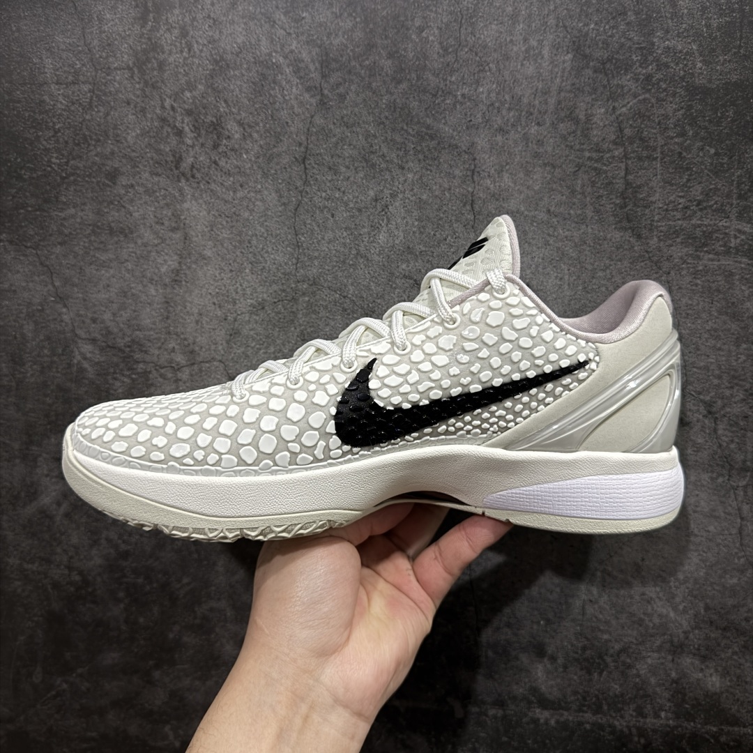 图片[2]-【Star版本】NK Zoom KOBE 6 Protro 科比六代 All Star 2.0全明星白色 FQ3546-100nn史上最强复刻 私人团队订单n细节完美对比公司货前掌超大Zoom Turbo气垫 后掌EVA缓震真正的原汁原味 还原ZP脚感 全身鞋材卡料色独家定制 唯一正确喷漆工艺Swoosh 正确凹凸蛇鳞工艺 正确鞋面渐变效果 内全置真动飞态线 独立原厂模具 最大尺码达到48.5码 首批不拼图大几率过验 亲测已过 支持各种高强度实战 无需担心 上脚价 补货周期极长 脚宽建议买大半码 科比系列前掌偏窄 不影响二次销售 支持七天无理由退换 尺码：40 40.5 41 42 42.5 43 44 44.5 45 45.5 46 47.5 48.5 编码：T520550-莆田鞋批发中心