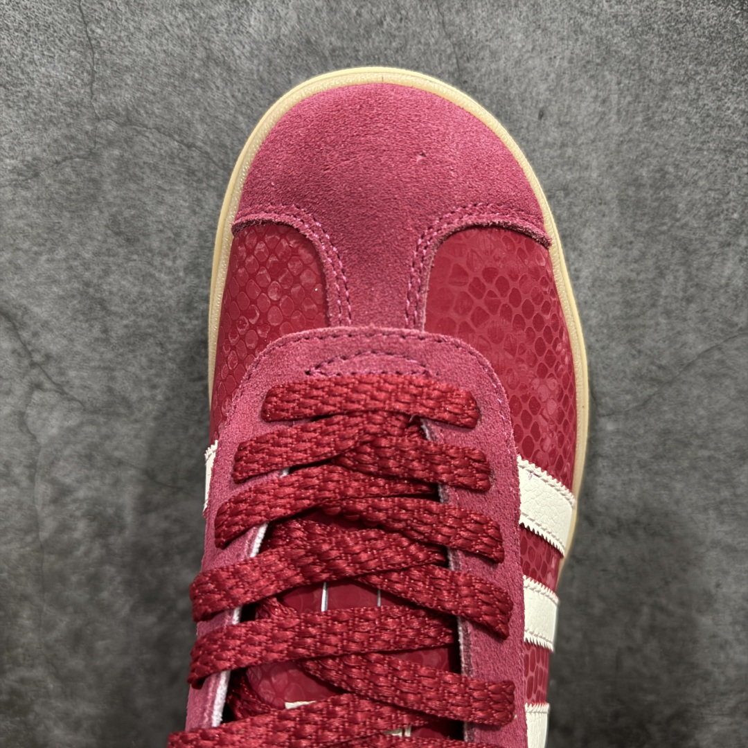 图片[5]-【公司级】Ad Originals Gazelle Bold JQ5977 蛇年限定 三叶草厚底休闲防滑耐磨低帮板鞋n全新高端升级版原版购入开发打造原厂皮料 纹路鞋面厚度与原版一致原厂原数据版型 鞋型细节完美正确分层色私模大底 区分市场错版鞋底n正确烫金 正确刺绣 鞋舌做工n所有细节均已解锁 欢迎对比 主推💪🏻 尺码：35 36 36.5 37 38 38.5 39 40  编码：T220240-莆田鞋批发中心