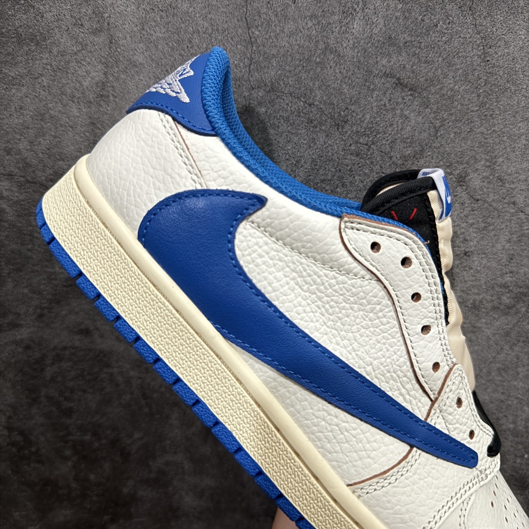 【GS纯原】Travis Scott x Air Jordan AJ1 Low OG SP TS联名倒钩低帮 白蓝闪电2.0 DM7866-104