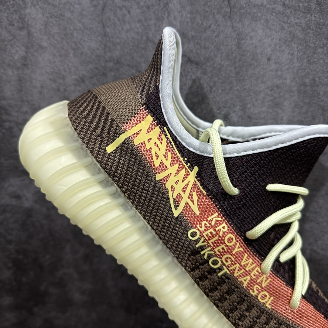 图片[7]-【DIY定制版】Ad Yeezy Boost 350v2 x Stussy 椰子350v2百搭低帮休闲运动鞋 真爆材质 舒适百搭 CQ5486 尺码：36 36.5 37 38 38.5 39 40 40.5 41 42 42.5 43 44 44.5 45 46 47 48  编码：MZ250270-莆田鞋批发中心