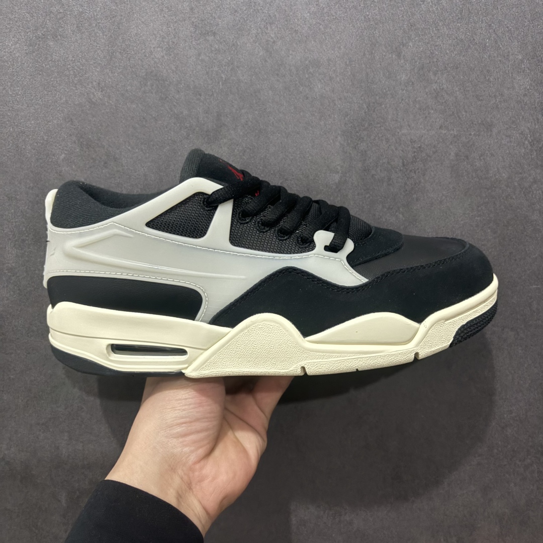 【外贸头层版】Air Jordan AJ4 RM 重置 重制版低帮复古篮球鞋 FQ7939-006nn采用了低帮的设计 并保留了众多AJ4的经典元素 鞋身以皮革、麂皮材质拼接打造 AJ4经典的TPU材质延伸至后跟 增强鞋款稳定性 而鞋身侧面的网格设计则被取消 尾部的NIKE AIR标志也得到保留 并同时带有飞人logo 中底部分同样搭载了可视AIR气垫 鞋底采用米白色中底和外底呈现 为整个设计收尾SIZE：36 36.5 37.5 38 38.5 39 40 40.5 41 42 42.5 43 44 44.5 45 46 47.5 48.5 编码：MO270290-莆田鞋批发中心