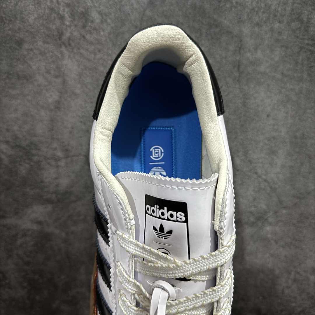 图片[8]-【福利版】CLOT x Adidas originals Superstar 陈冠希全新设计 公司级版本 鞋身整体以adidas经典的\\\”Superstar\\\”为蓝本设计 将标志性的贝壳头重新演绎 鞋舌部分还带有特殊的流苏细节 上面带有双方Logo 彰显联名身份 最大的亮点就是鞋底部分 除了中底增高外还带有特殊的\\\”鲨鱼锯齿\\\”设计 货号： IH3132 尺码： 36 36.5 37.5 38 38.5 39 40 40.5 41 42 42.5 43 44 45-选品中心