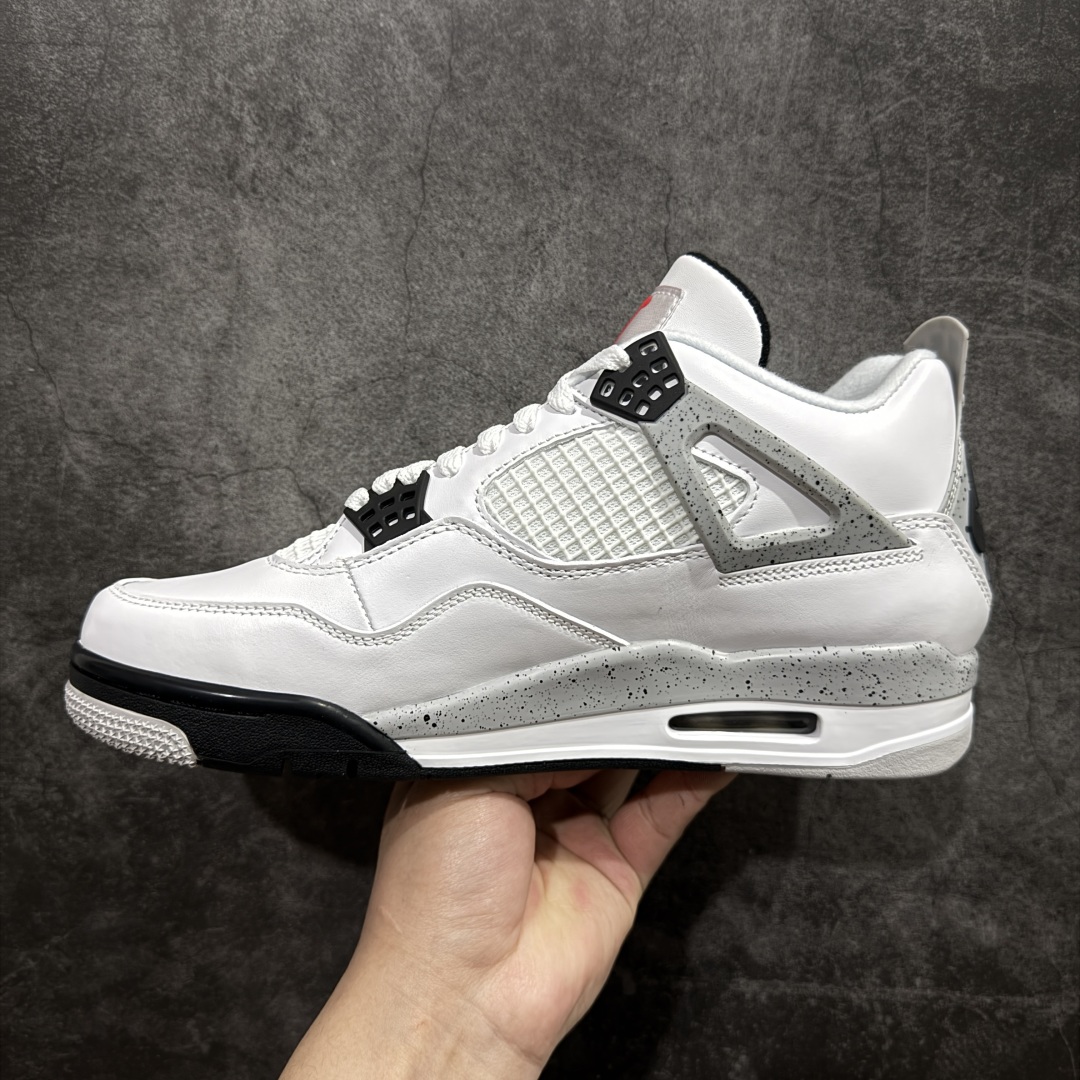 【原厂版】Air Jordan 4 AJ4 乔4 ”White Cement ” 白水泥 840606-192