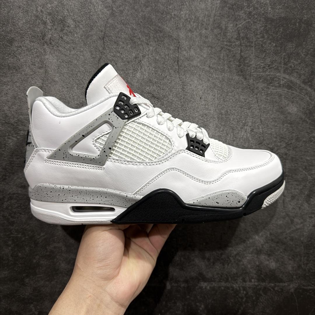 【原厂版】Air Jordan 4 AJ4 乔4 ”White Cement ” 白水泥 840606-192