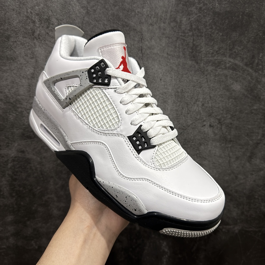 【原厂版】Air Jordan 4 AJ4 乔4 ”White Cement ” 白水泥 840606-192